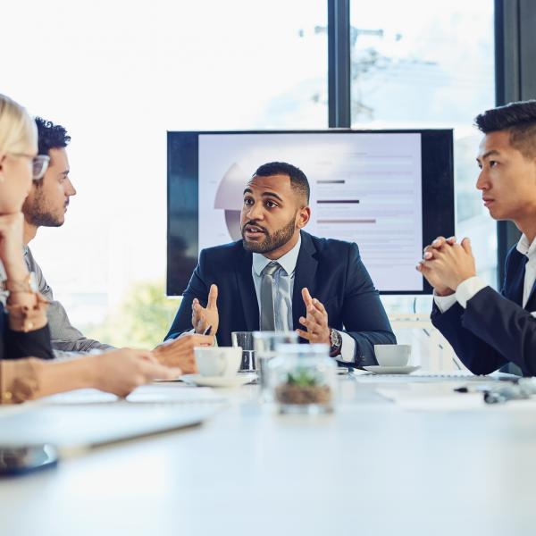 people in board room